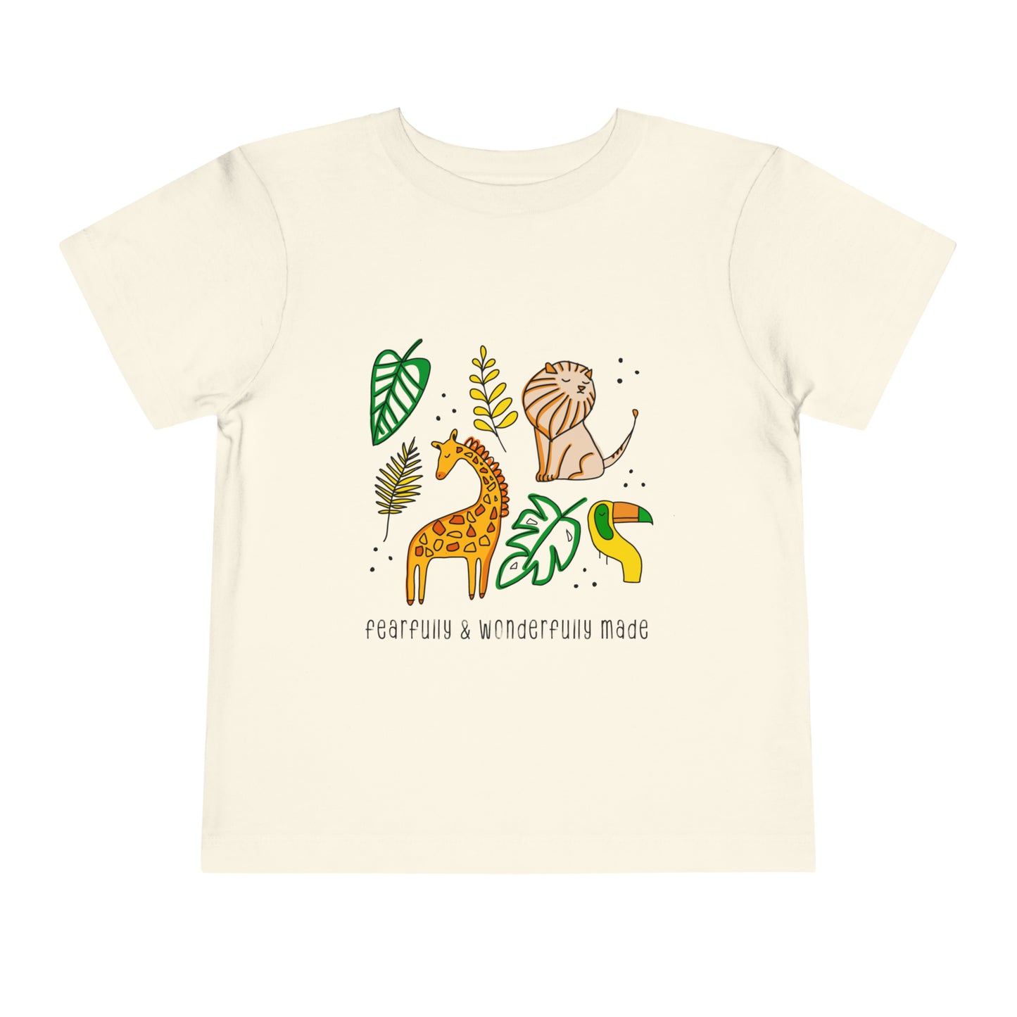 FEARFULLY AND WONDERFULLY MADE TODDLER TEE