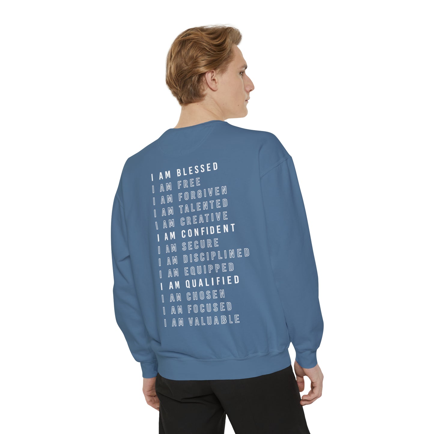 I AM BLESSED MULTI COLOR CREWNECKS