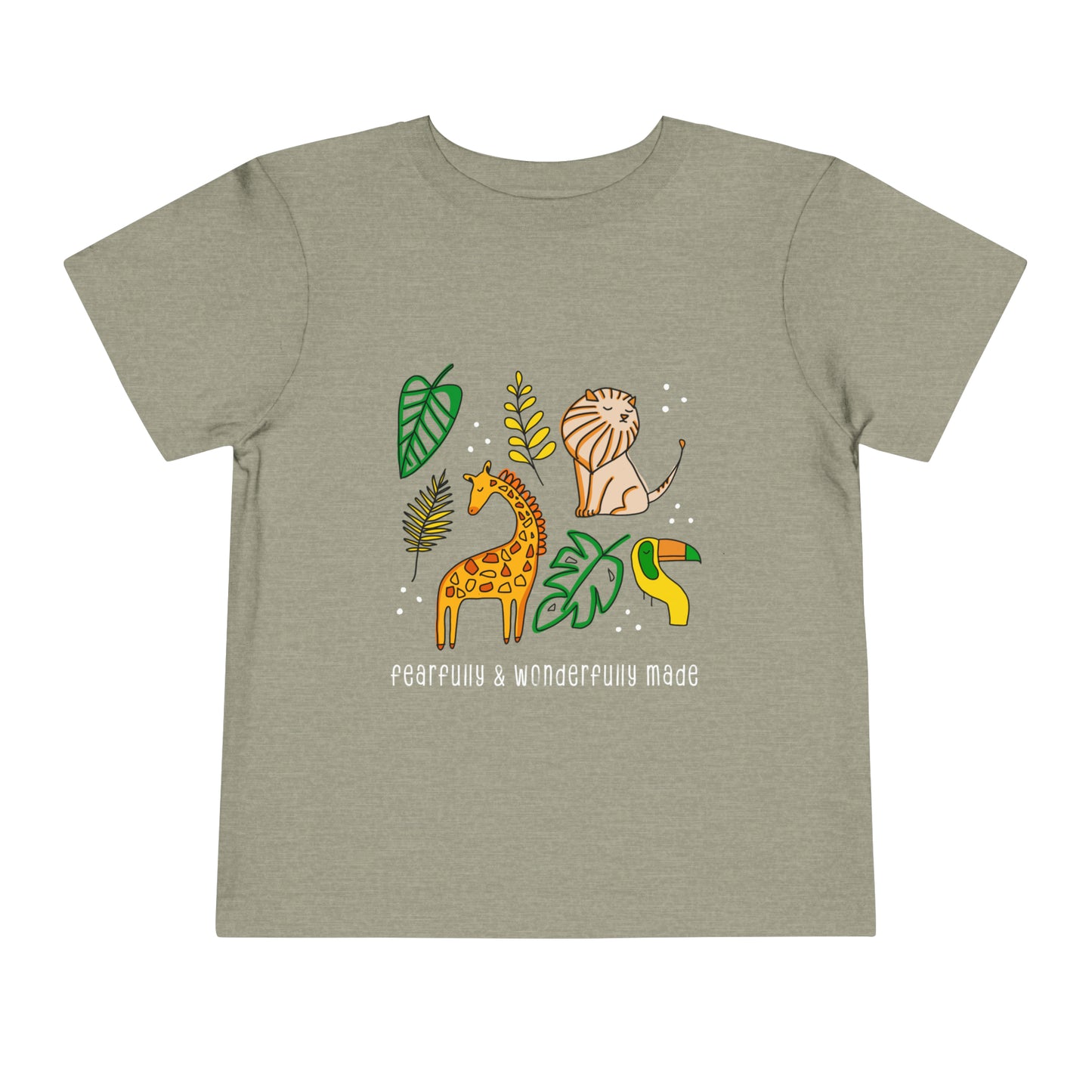 FEARFULLY AND WONDERFULLY MADE TODDLER TEE