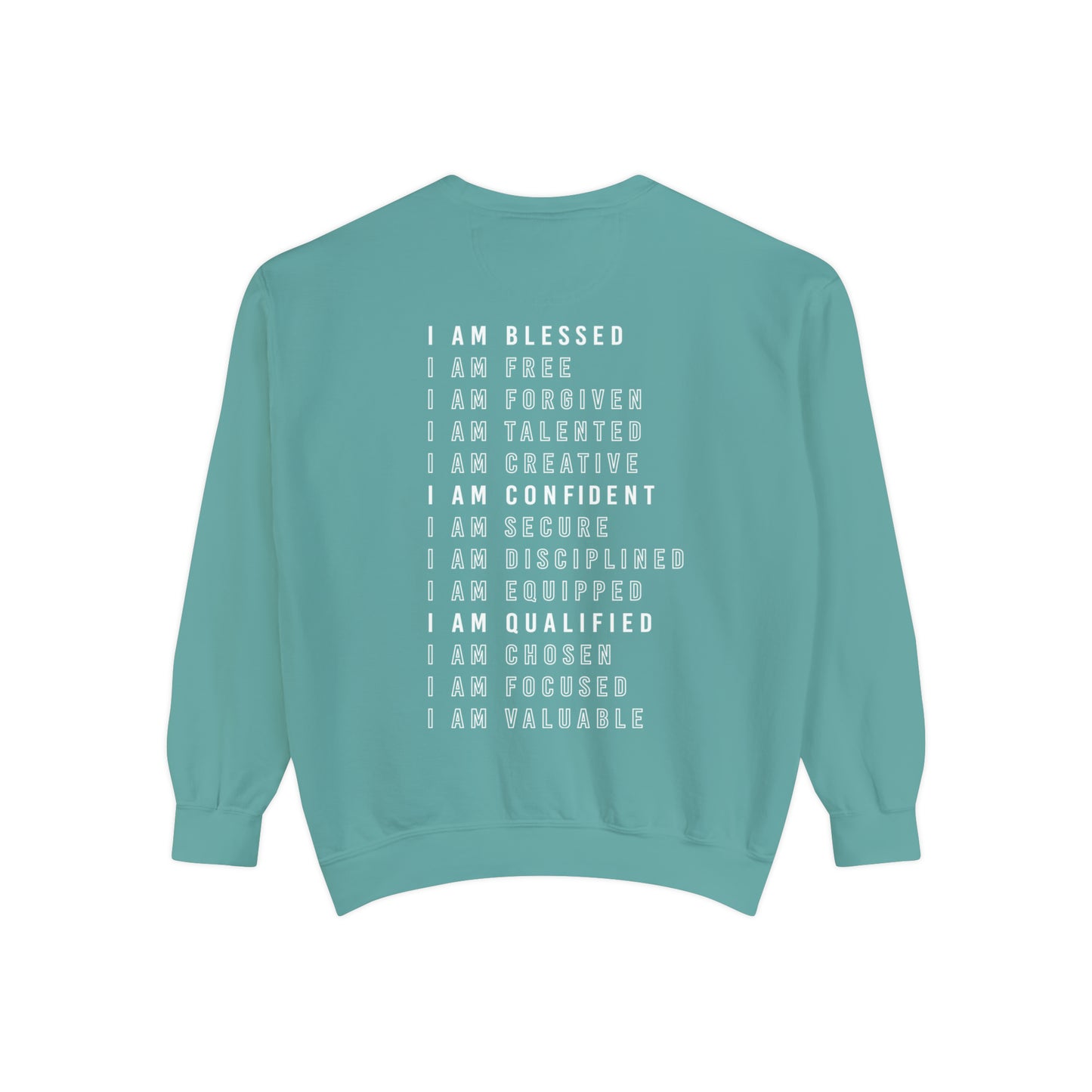 I AM BLESSED MULTI COLOR CREWNECKS