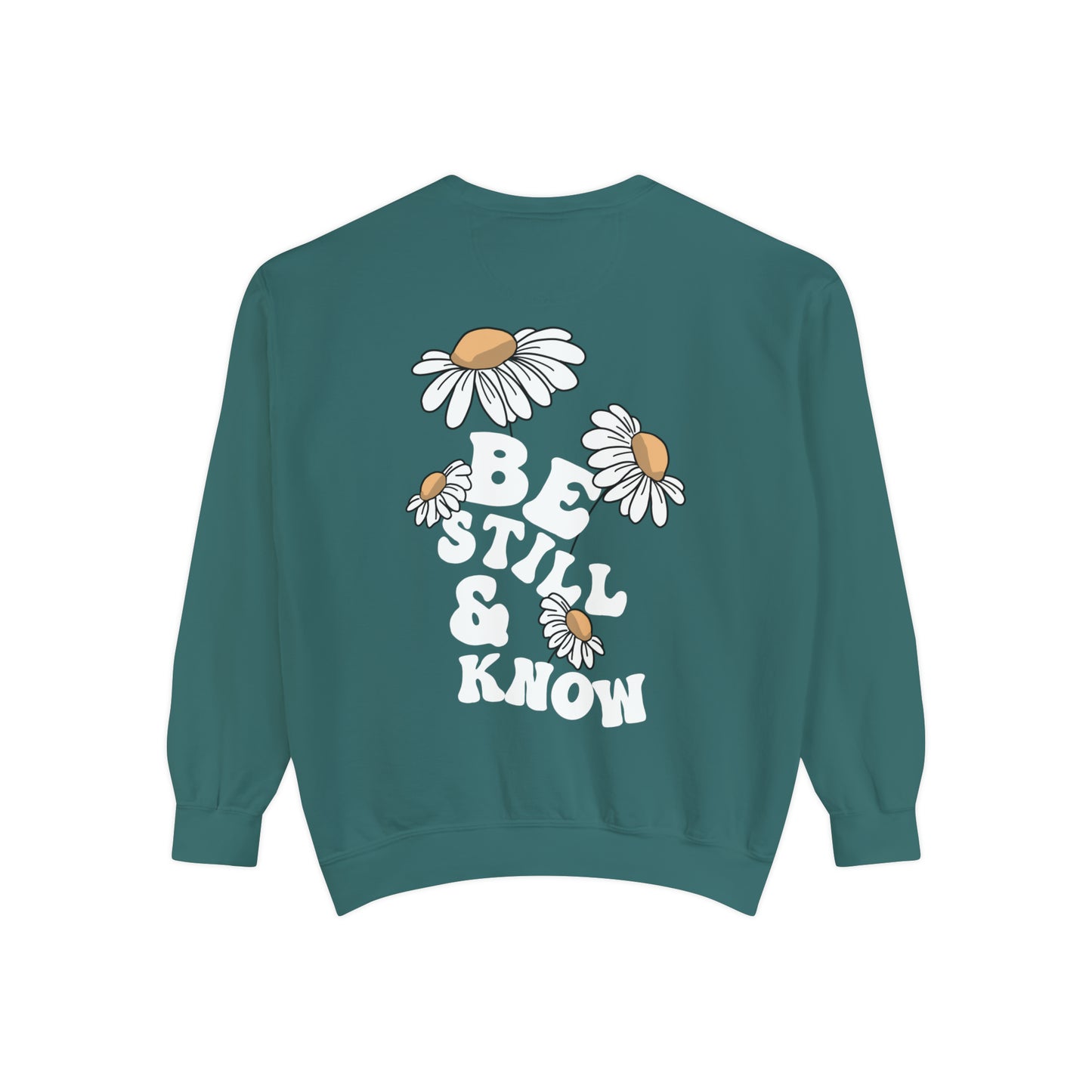 BE STILL AND KNOW MULTI COLOR CREWNECK