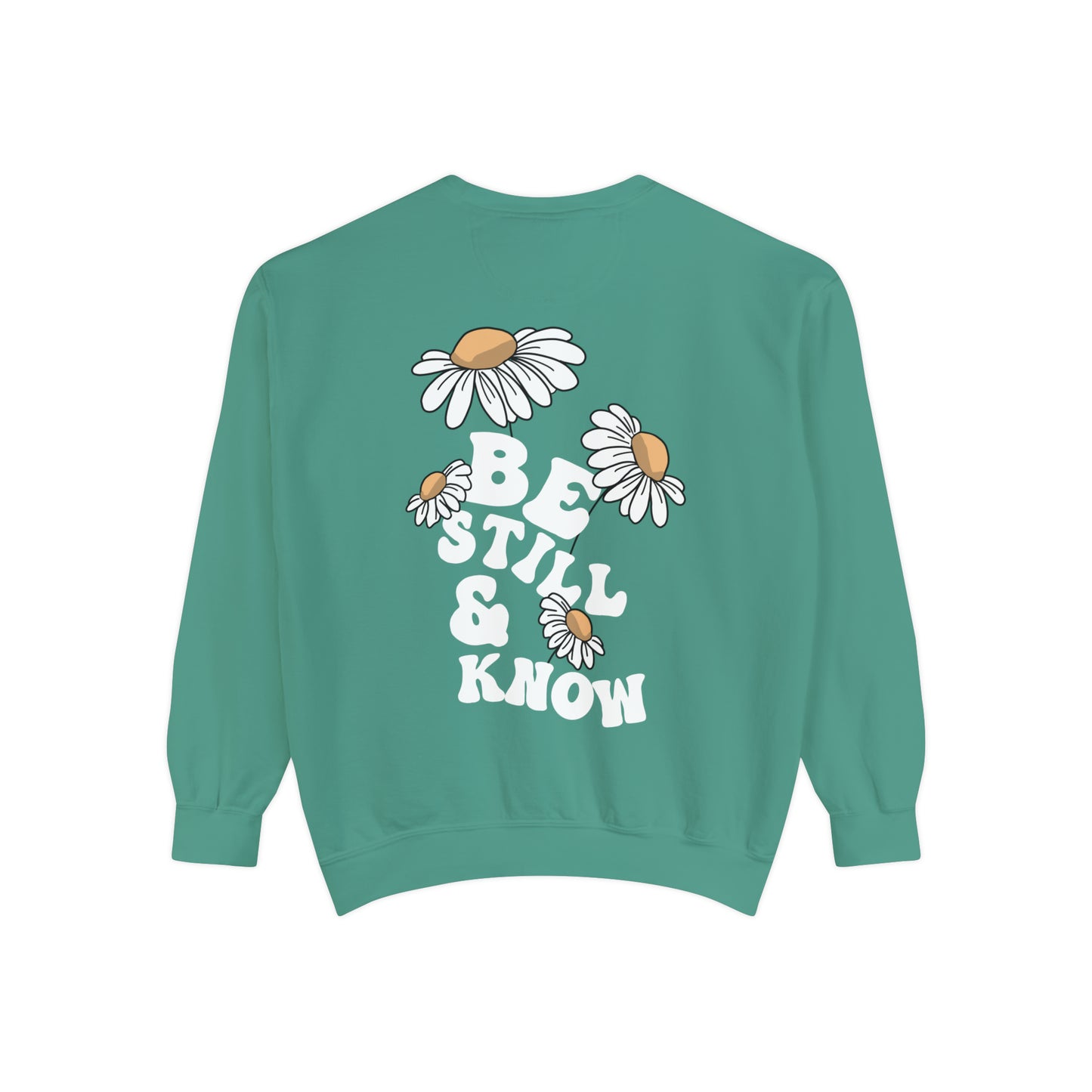 BE STILL AND KNOW MULTI COLOR CREWNECK