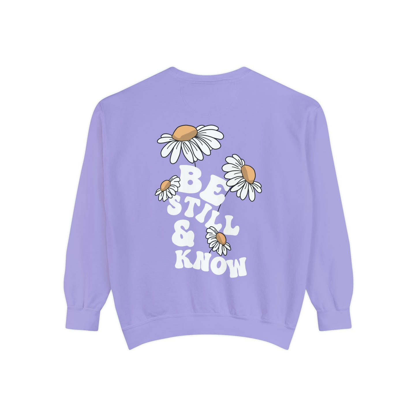 BE STILL AND KNOW MULTI COLOR CREWNECK