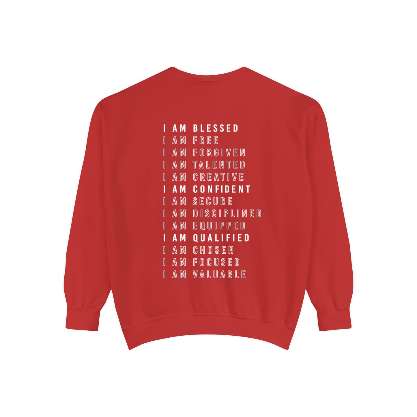 I AM BLESSED MULTI COLOR CREWNECKS