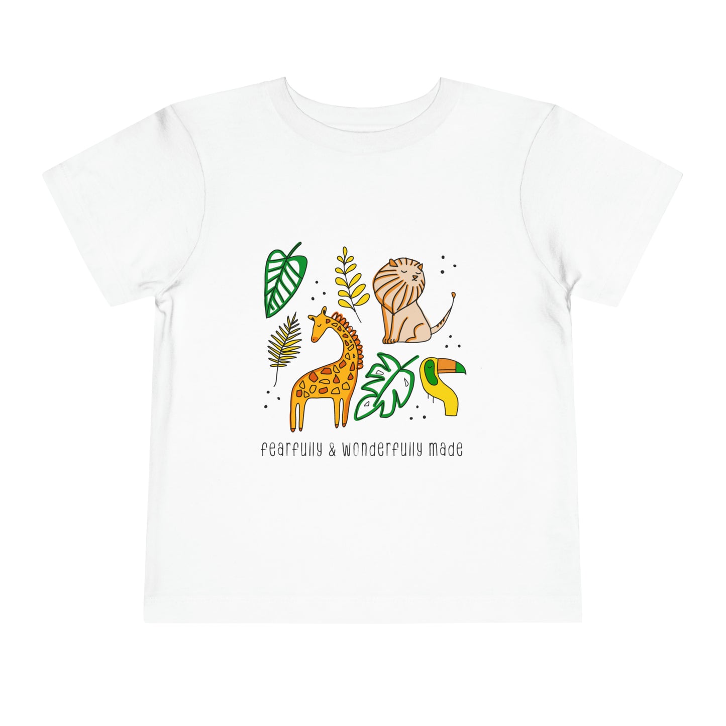 FEARFULLY AND WONDERFULLY MADE TODDLER TEE