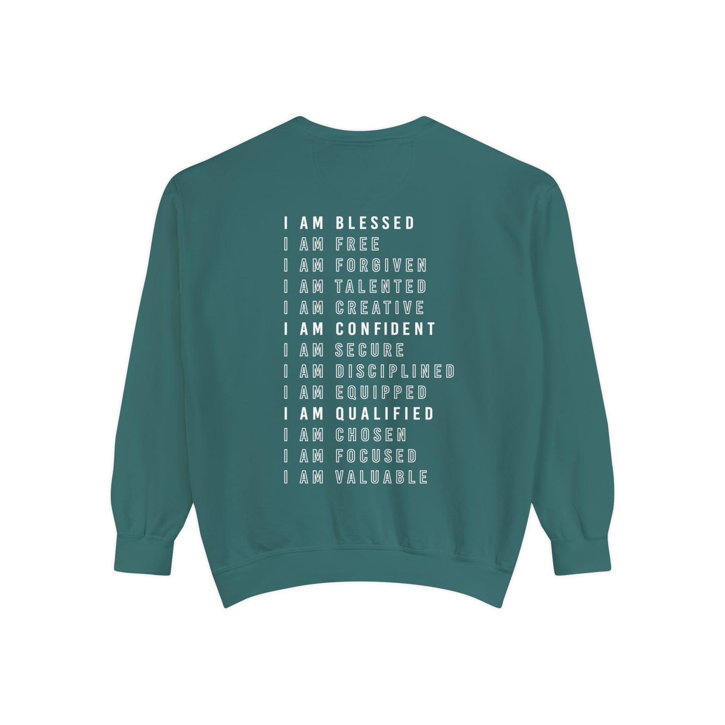 I AM BLESSED MULTI COLOR CREWNECKS