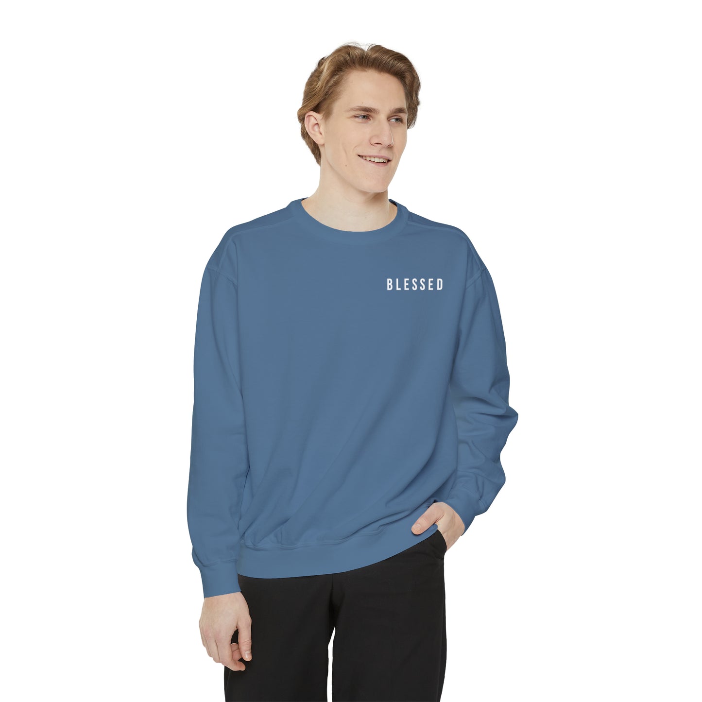 I AM BLESSED MULTI COLOR CREWNECKS