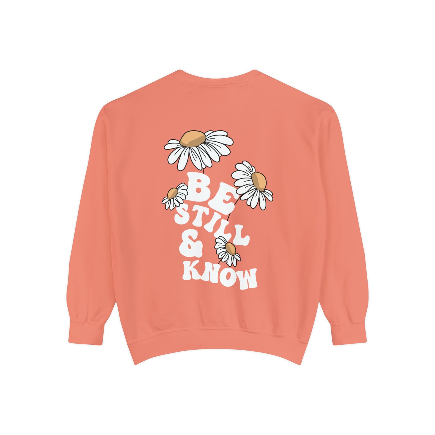 BE STILL AND KNOW MULTI COLOR CREWNECK