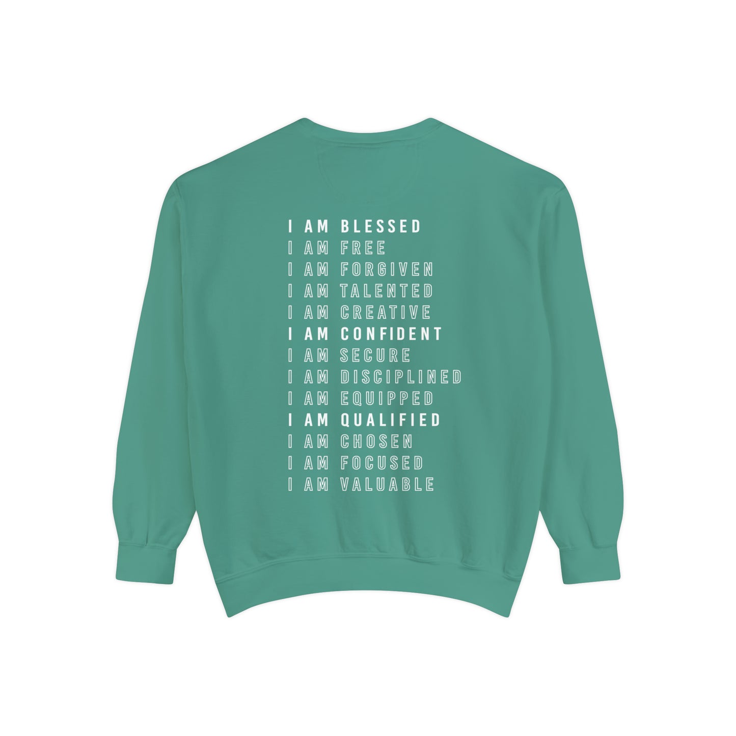 I AM BLESSED MULTI COLOR CREWNECKS