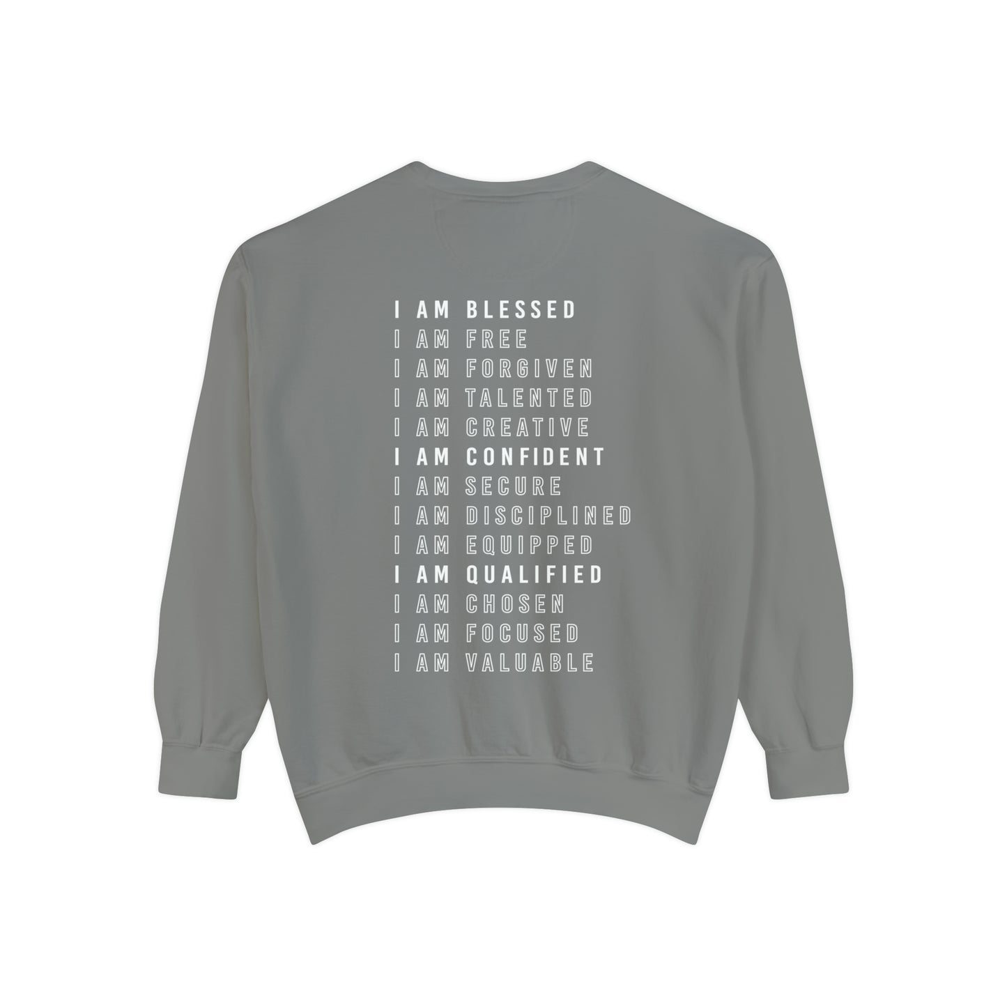 I AM BLESSED MULTI COLOR CREWNECKS