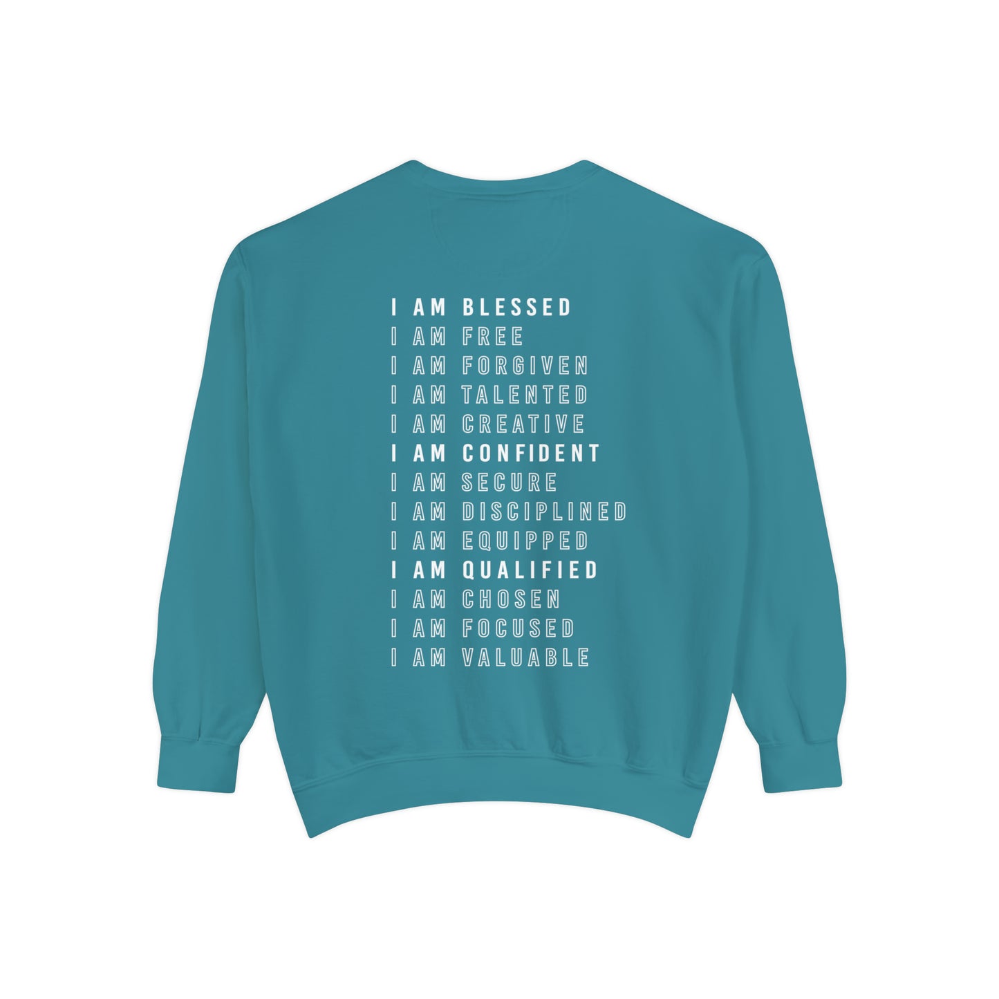 I AM BLESSED MULTI COLOR CREWNECKS