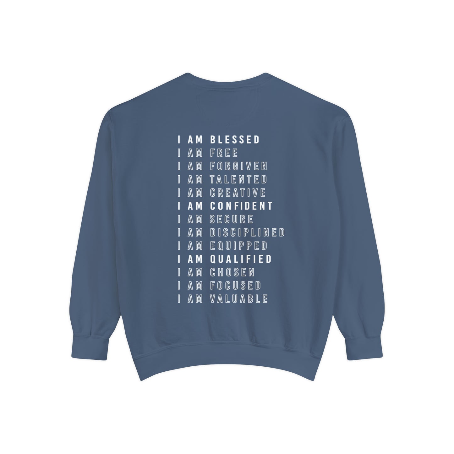 I AM BLESSED MULTI COLOR CREWNECKS