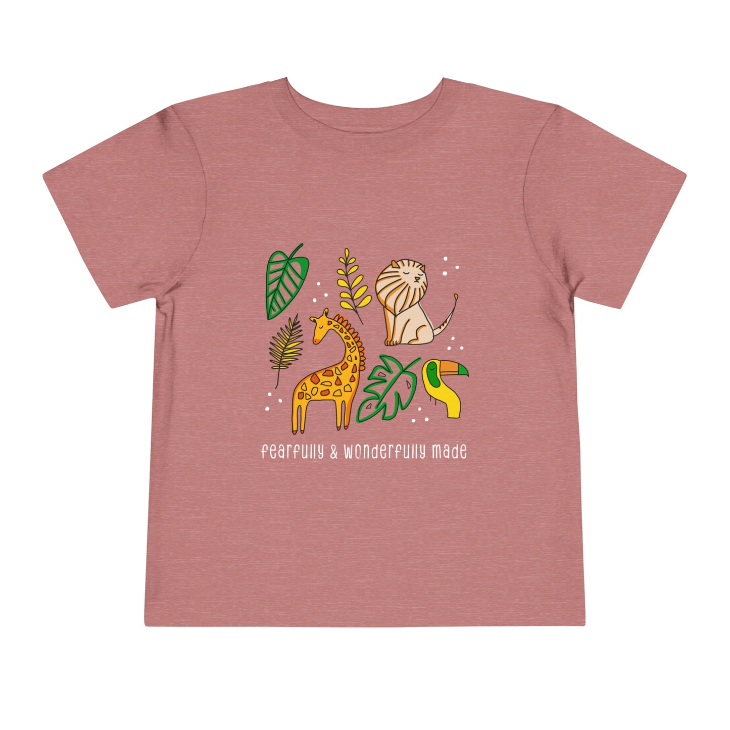 FEARFULLY AND WONDERFULLY MADE TODDLER TEE