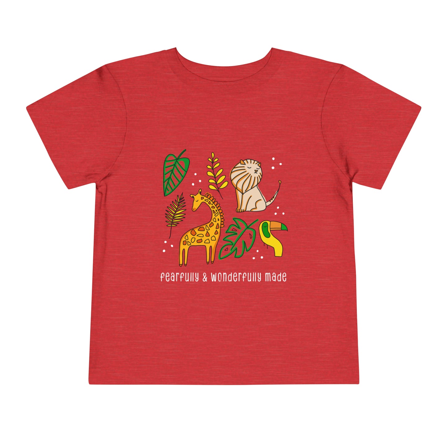 FEARFULLY AND WONDERFULLY MADE TODDLER TEE