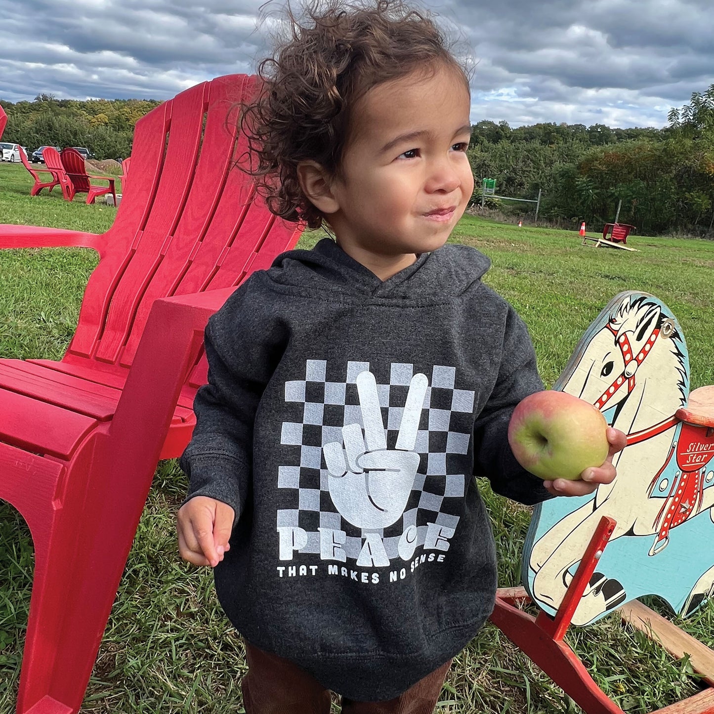 PEACE TODDLER HOODIE