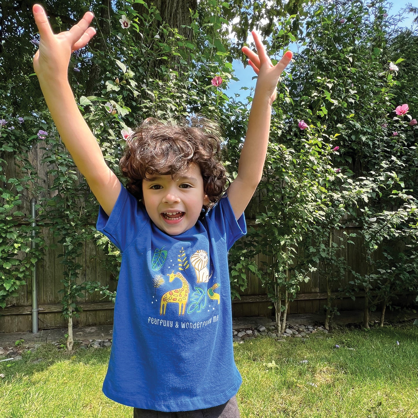 FEARFULLY AND WONDERFULLY MADE TODDLER TEE