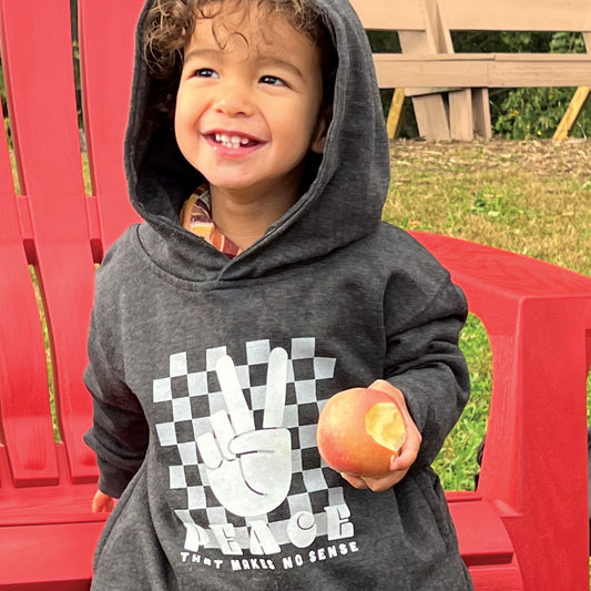 PEACE TODDLER HOODIE